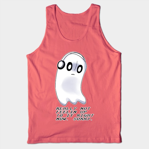 Napstablook Tank Top by chunky